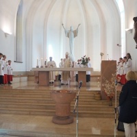 Festgottesdienst mit Bischof Heinrich. © privat