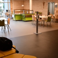 Blick in den neuen Speiseraum.