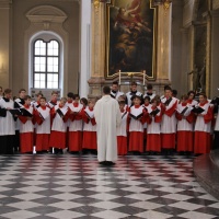 Musikalisch wurde der Gottesdienst von Mitgliedern der Dresdner Kapellknaben gestaltet. © Andreas Golinski