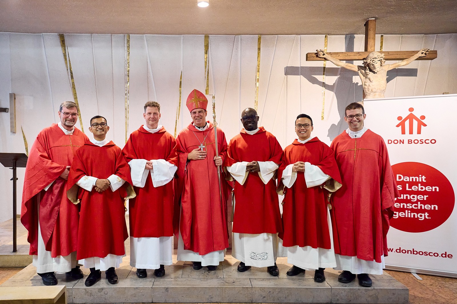 Vier Salesianer Don Boscos zu Diakonen geweiht