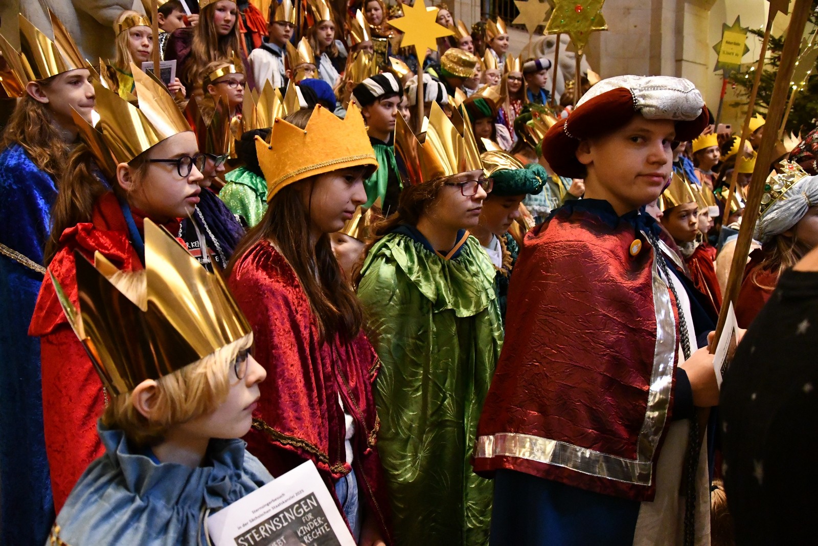 Meißener Dreikönigsgruppe wird im Bundeskanzleramt empfangen