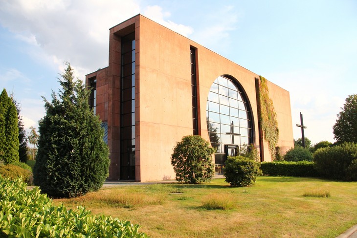 Markant: Die katholische Kirche von Hohenstein-Ernstthal. © Fabian Winderlich