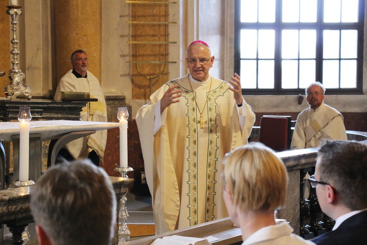 Bei der Verleihung der Missio im Jahr 2018. © Andreas Golinski