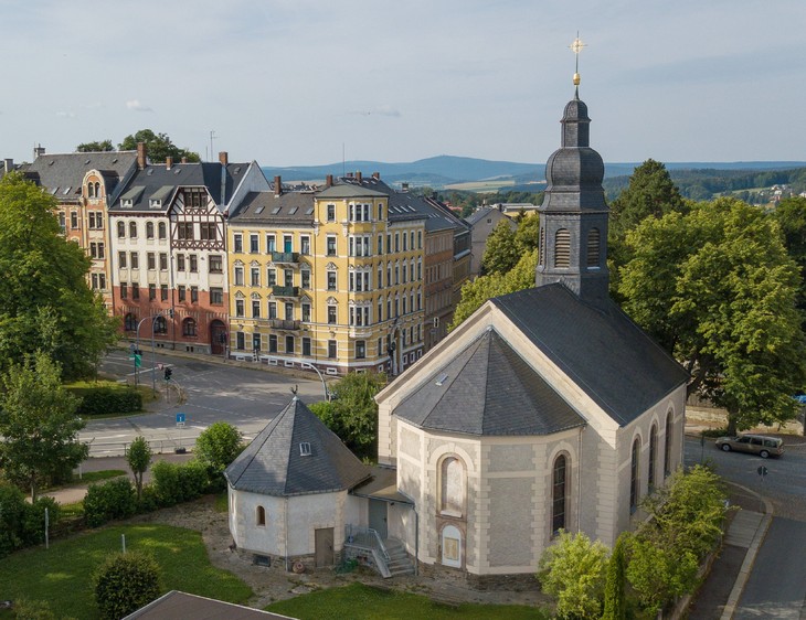 Die Pfarrkirche in Annaberg-Buchholz. © Ronny Küttner/Photoron