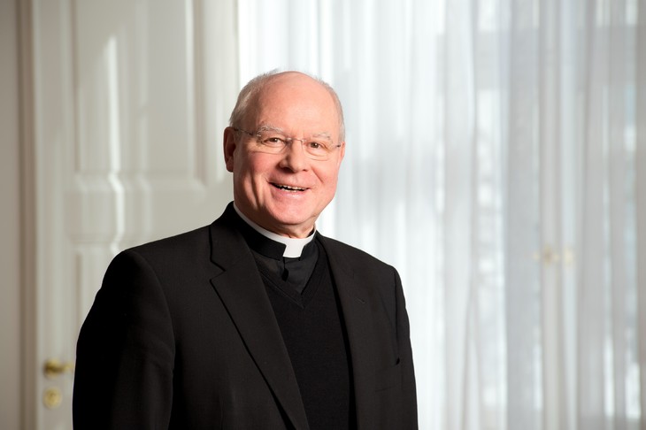 Bischof em. Dr. Konrad Zdarsa - langjähriger Bischof von Augsburg - stammt aus dem Bistum Dresden-Meißen. © Bernd Müller / pba