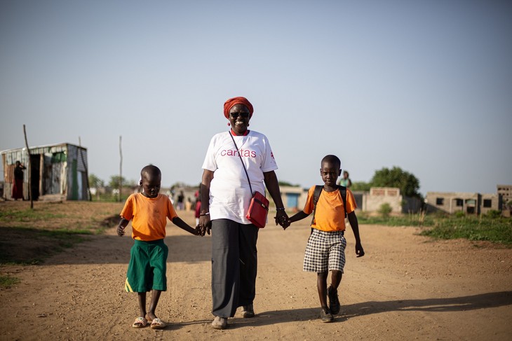 Im Jahr 2024 konnte Caritas international 105 Millionen Euro für Hilfsprojekte einsetzen. © Caritas international