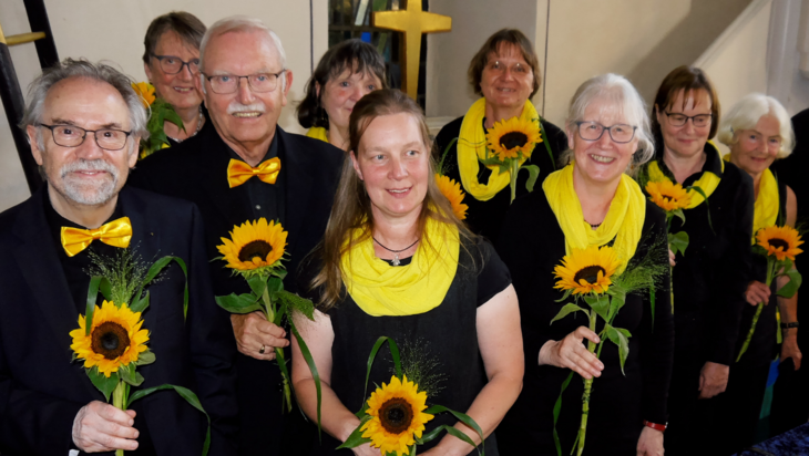 Am 19. Juni im in der Kirche im Bildungsgut Schmochtitz St. Benno © Kasseler Handglockenchor