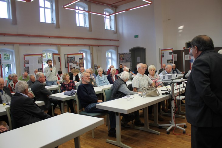 Bei einer Tagung in Schmochtitz. © Ackermann-Gemeinde
