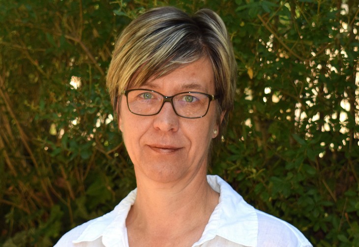 Mechthild Gatter, Flüchtlingsbeauftragte des Bistums Dresden-Meißen und Caritas-Abteilungsleiterin. © Andreas Schuppert