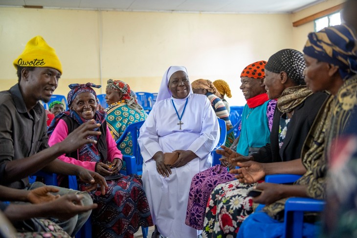 In Afrika arbeiten rund 84.000 katholische Ordensfrauen an sozialen Brennpunkten. Sie brauchen eine nachhaltige und professionelle Ausbildung. © Bente Stachowski