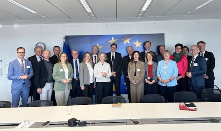 Gruppenfoto der Delegation. © Daniela Pscheida-Überreiter