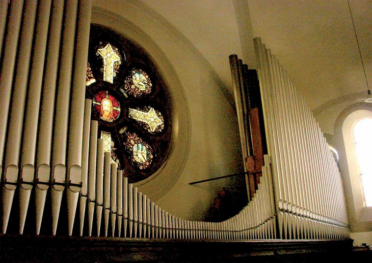 Die Schmeisser-Orgel in Chemnitz St. Joseph gilt als seltenes Zeugnis der Orgelbaukunst ihrer Epoche. © Pfarrei Hl. Mutter Theresa Chemnitz